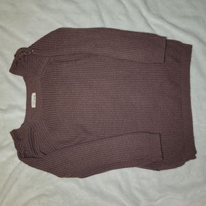 Mauve color sweater